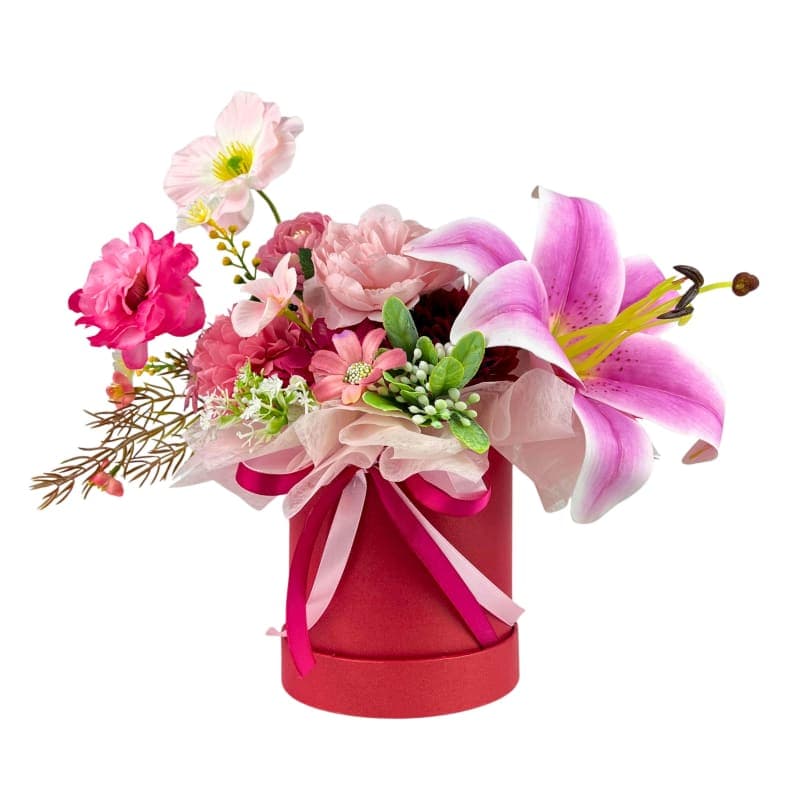 Wine Rose Bloom Box