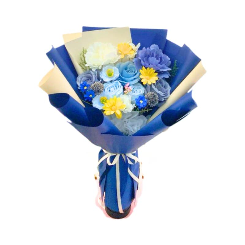 Sapphire Bloom Bouquet