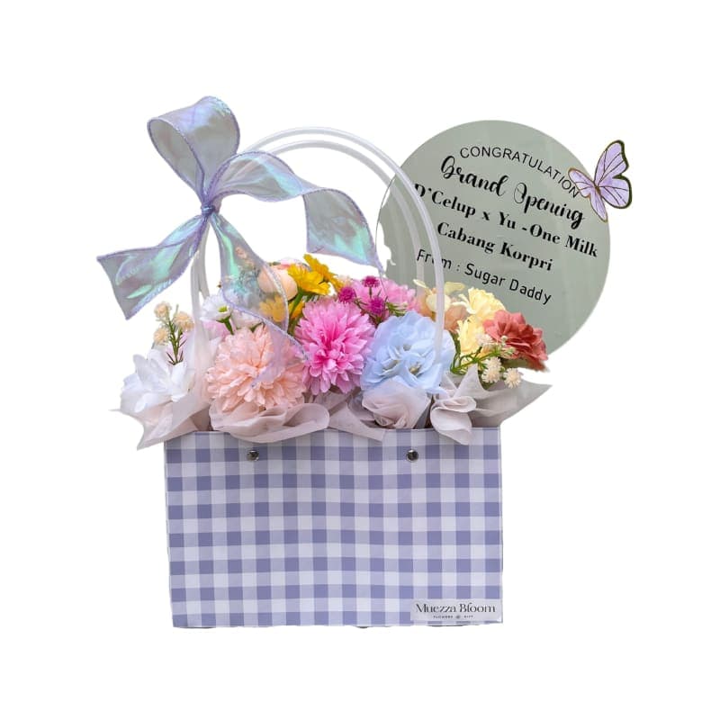 Lilac Picnic Flower Box