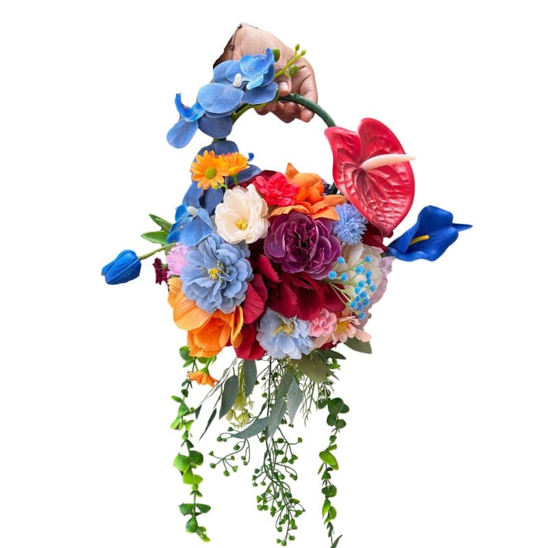 Sunset Garden Hand Bouquet