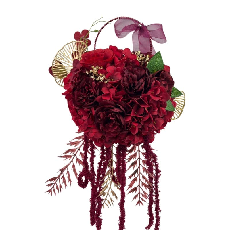 Wine Peony Hand Bouquet