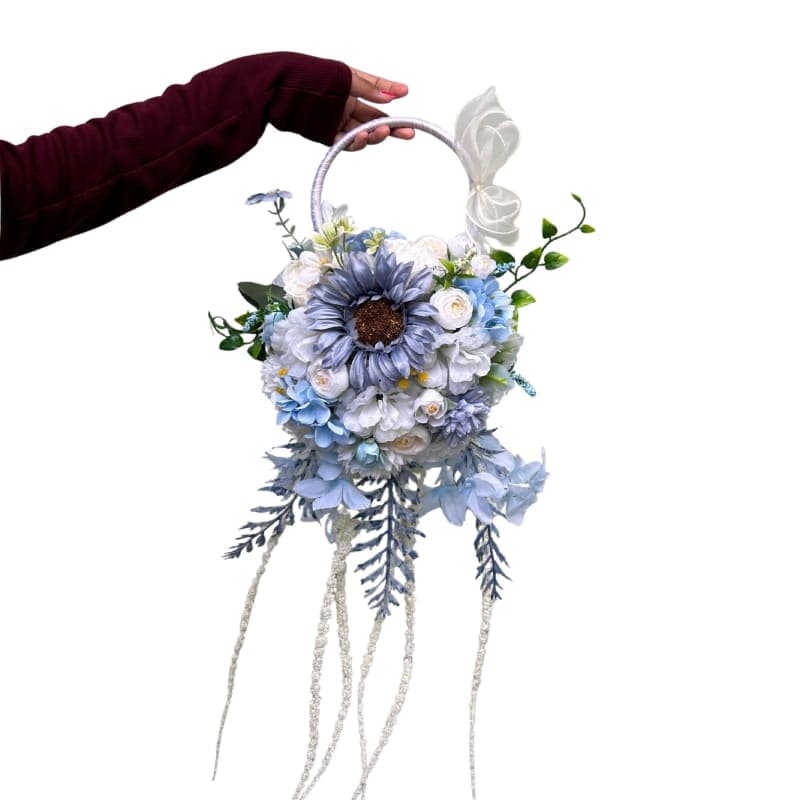 Frozen Sky Hand Bouquet
